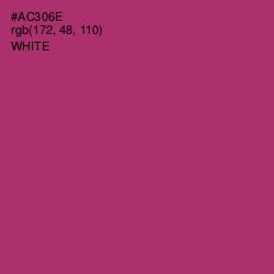 #AC306E - Rouge Color Image