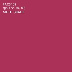 #AC3159 - Night Shadz Color Image