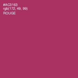 #AC3163 - Rouge Color Image
