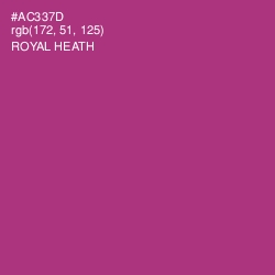 #AC337D - Royal Heath Color Image