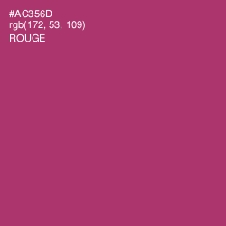 #AC356D - Rouge Color Image