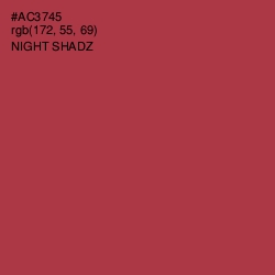 #AC3745 - Night Shadz Color Image