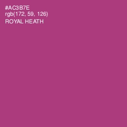#AC3B7E - Royal Heath Color Image
