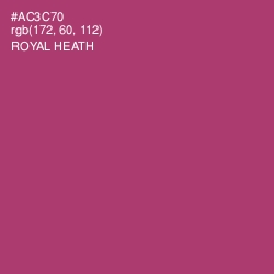 #AC3C70 - Royal Heath Color Image