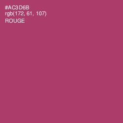 #AC3D6B - Rouge Color Image