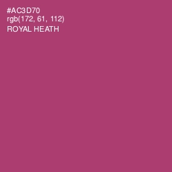 #AC3D70 - Royal Heath Color Image