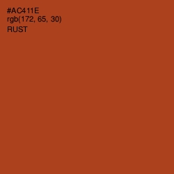 #AC411E - Rust Color Image