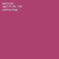 #AC416E - Hippie Pink Color Image