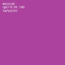 #AC419E - Tapestry Color Image