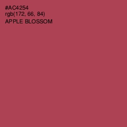 #AC4254 - Apple Blossom Color Image