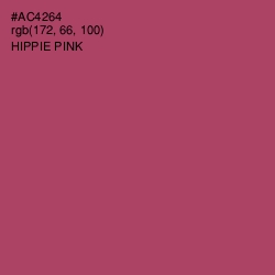 #AC4264 - Hippie Pink Color Image