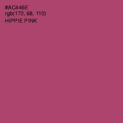 #AC446E - Hippie Pink Color Image