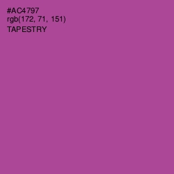 #AC4797 - Tapestry Color Image