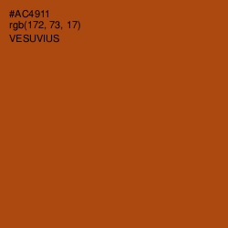 #AC4911 - Vesuvius Color Image