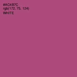 #AC4B7C - Cadillac Color Image