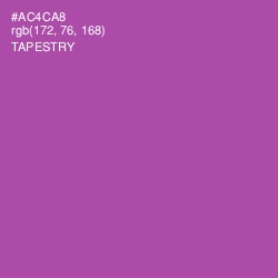 #AC4CA8 - Tapestry Color Image