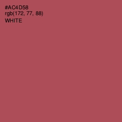 #AC4D58 - Matrix Color Image