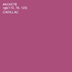 #AC4E7B - Cadillac Color Image