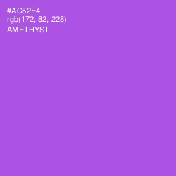 #AC52E4 - Amethyst Color Image