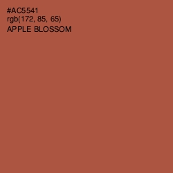 #AC5541 - Apple Blossom Color Image