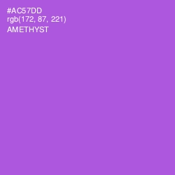 #AC57DD - Amethyst Color Image