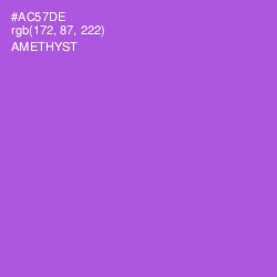 #AC57DE - Amethyst Color Image