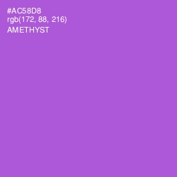 #AC58D8 - Amethyst Color Image