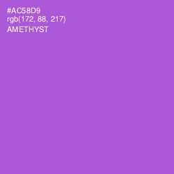 #AC58D9 - Amethyst Color Image