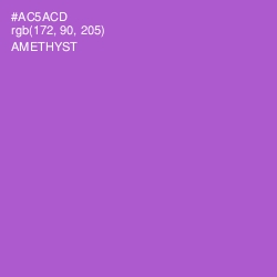 #AC5ACD - Amethyst Color Image