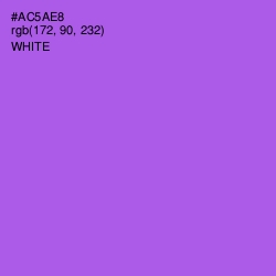 #AC5AE8 - Medium Purple Color Image