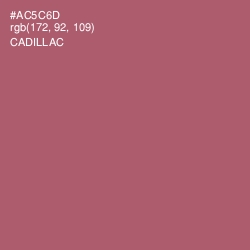 #AC5C6D - Cadillac Color Image