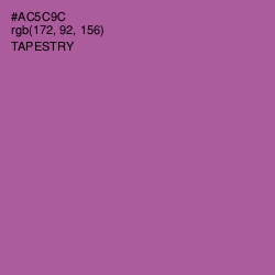 #AC5C9C - Tapestry Color Image