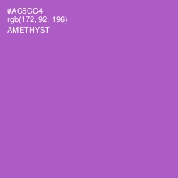 #AC5CC4 - Amethyst Color Image