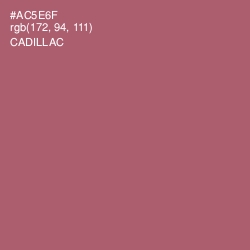 #AC5E6F - Cadillac Color Image