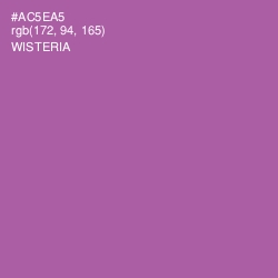 #AC5EA5 - Wisteria Color Image