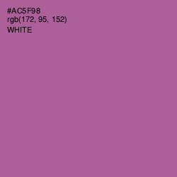 #AC5F98 - Tapestry Color Image