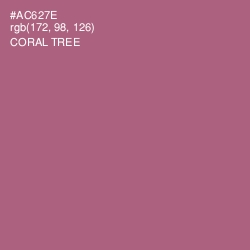 #AC627E - Coral Tree Color Image