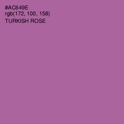 #AC649E - Turkish Rose Color Image