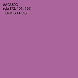 #AC659C - Turkish Rose Color Image