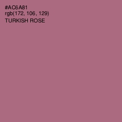 #AC6A81 - Turkish Rose Color Image