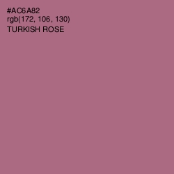 #AC6A82 - Turkish Rose Color Image