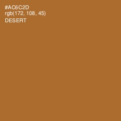 #AC6C2D - Desert Color Image