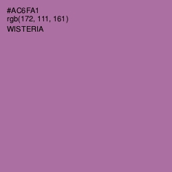 #AC6FA1 - Wisteria Color Image