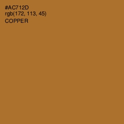 #AC712D - Copper Color Image