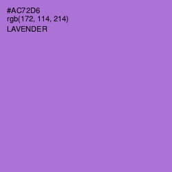#AC72D6 - Lavender Color Image