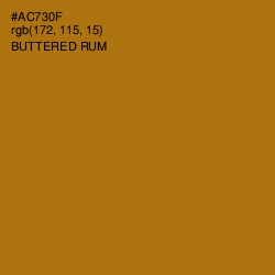 #AC730F - Buttered Rum Color Image