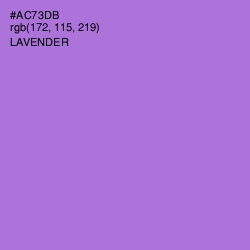 #AC73DB - Lavender Color Image