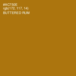 #AC750E - Buttered Rum Color Image