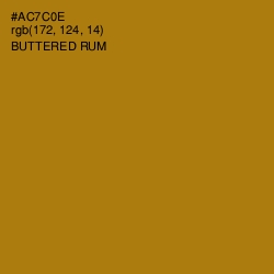 #AC7C0E - Buttered Rum Color Image