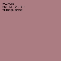 #AC7C83 - Turkish Rose Color Image
